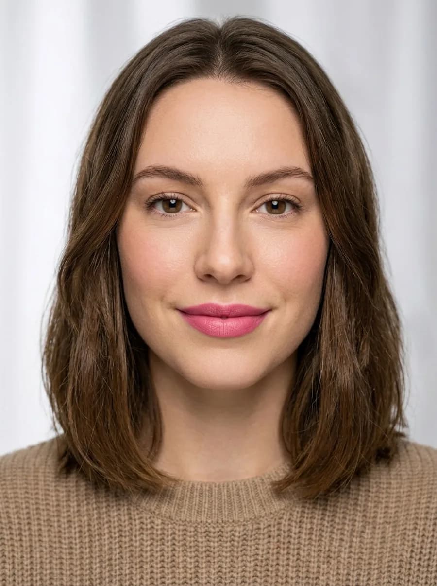 KI-generiertes Ergebnis mit Lippenstift